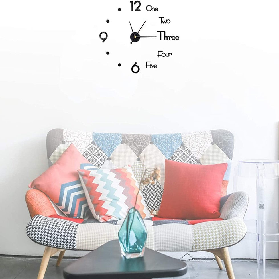 3D Sticking DIY Wall Clock | Wall Clocks in Dar Tanzania