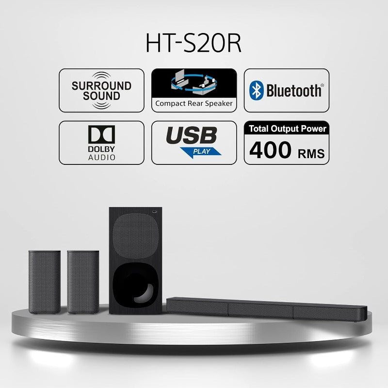 SONY HT-S20R 400 Watts Bluetooth Home Cinema Sound Bar in Dar Tanzania