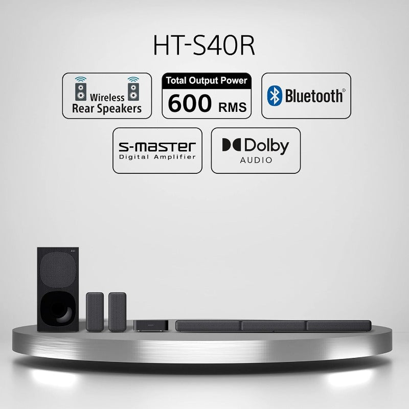 SONY HT-S40R 600 Watts Bluetooth Home Cinema Sound Bar in Dar Tanzania