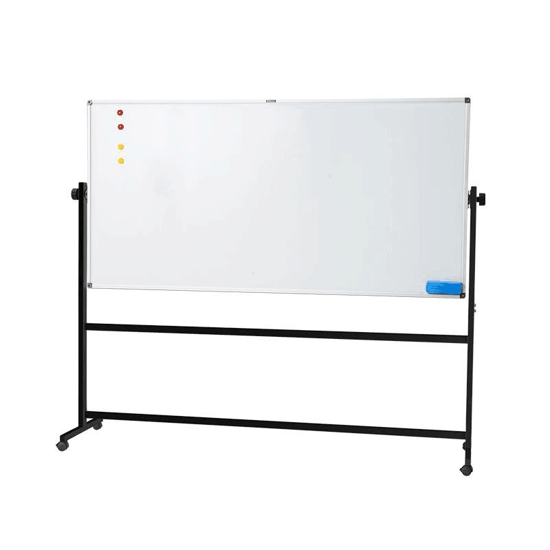 M&G Magnetic Whiteboard With H-Shaped Moveable Stand 90 x 150 cm