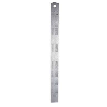 DELI 30cm Steel Ruler | School stationery in Tanzania