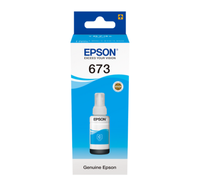 EPSON 673 Cyan Ink Bottle 70ml | Epson Ink in Dar Tanzania