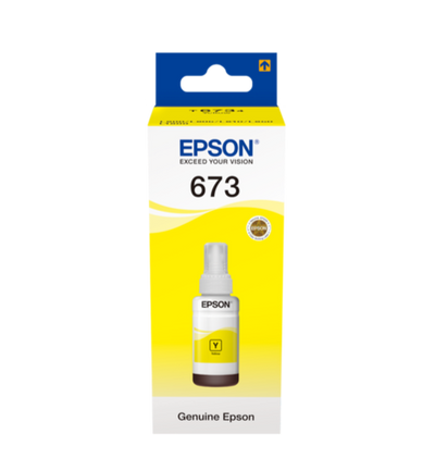 EPSON 673 Yellow Ink Bottle 70ml | Epson Ink in Dar Tanzania