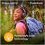 PHILIPS 6000 Series, Solar Power Wireless On-ear Headphones, TAA6219BK