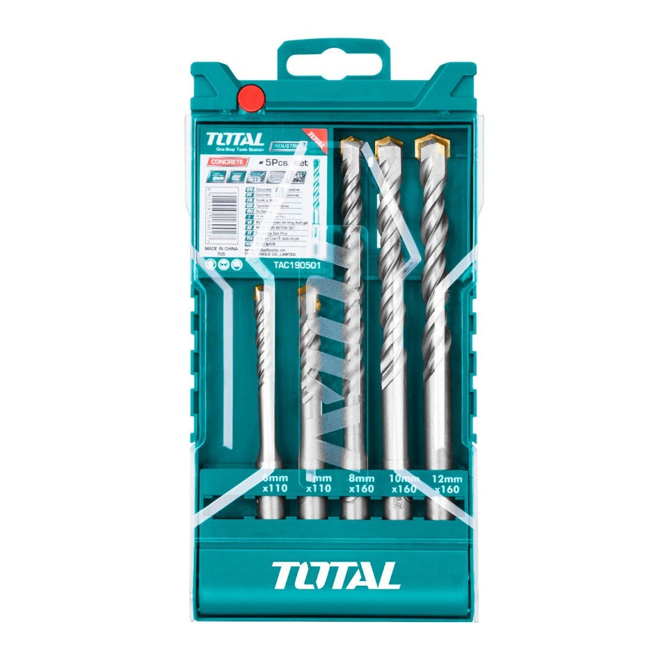 TOTAL SDS Plus Drill Bit Set tac190501 | Drill bits in Dar Tanzania