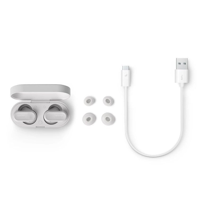 PHILIPS TAT3509WT True Wireless Noise Cancelling EarBuds