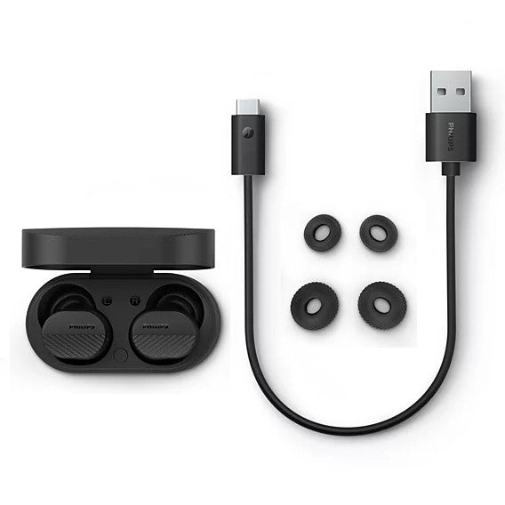 PHILIPS True Wireless Noise Cancelling Earbuds, TAT5000