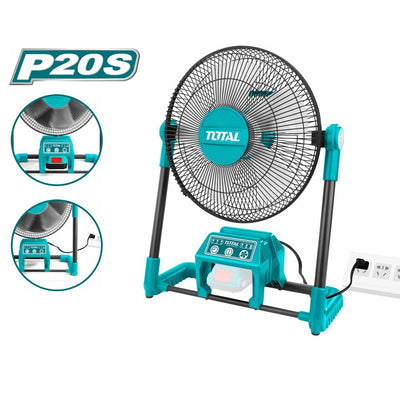 TOTAL Cordless 20v Fan TFALI2001 | Cordless Fan in Dar Tanzania