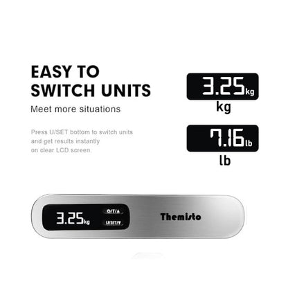 Themisto Portable Digital Electronic Luggage Weigh Scale | Tanzania