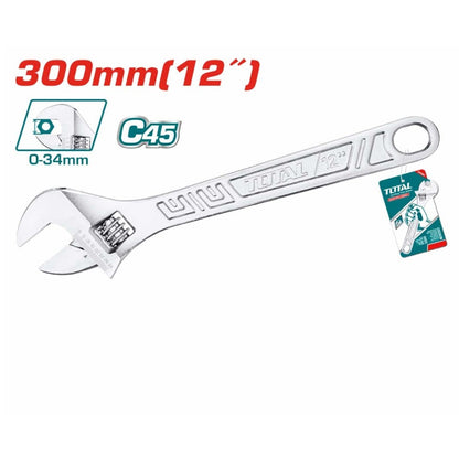 TOTAL 12 Inch Adjustable Wrench THT1010123 | Wrench in Dar Tanzania