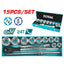 TOTAL 15pc Ratchet Handle Toolset THT341151 | Toolkit in Dar Tanzania