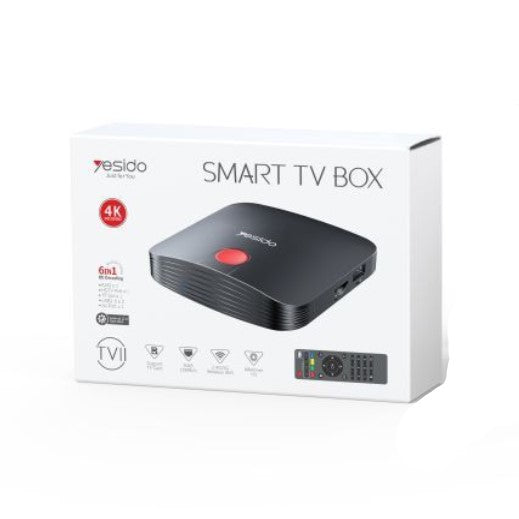 YESIDO 4K, 5G, Android Smart TV Box TV11 | Smart TV Box in Tanzania