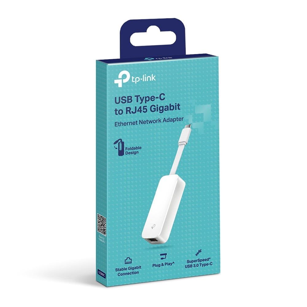 TP-LINK UE300C, USB Type-C to RJ45 Gigabit Ethernet Network Adapter