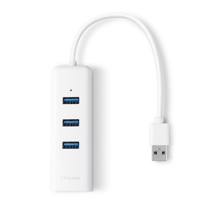 TP-LINK UE330 2 in 1 USB 3.0 x 3-Port Hub and Gigabit Ethernet Adapter