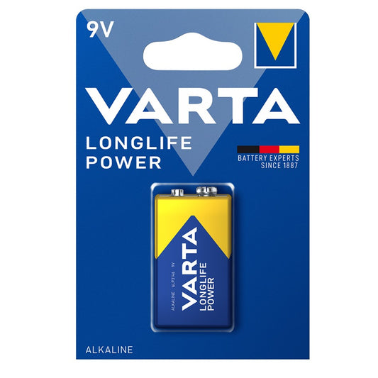 VARTA Longlife Power 9V Alkaline Battery 9302 | Batteries in Tanzania
