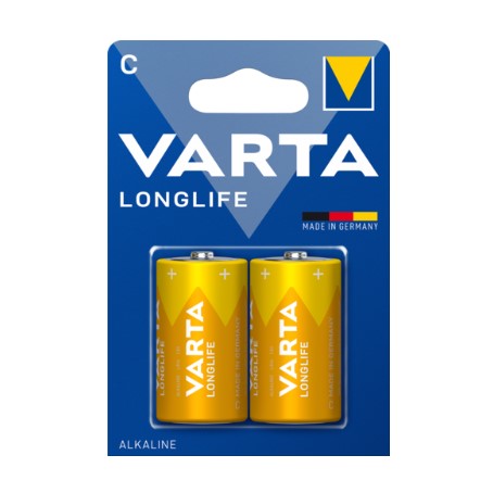 VARTA Longlife C Alkaline Battery, 2pc | Batteries in Dar Tanzania