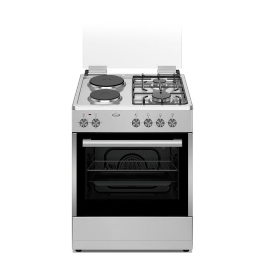 Venus vc6622 60x58cm Electric Oven, 2 Gas, 2 Electric Plate Cooker