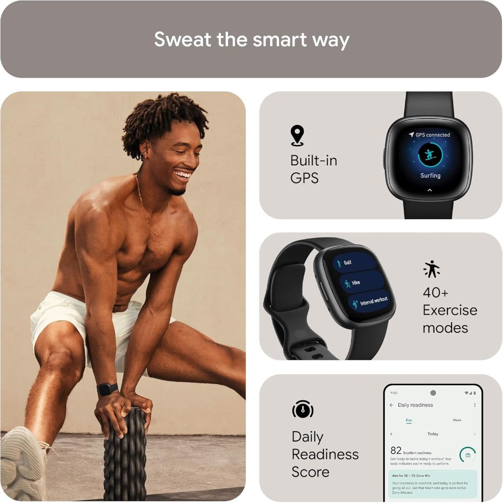 FITBIT Versa 4 Smartwatch | Fitbit watches in Tanzania
