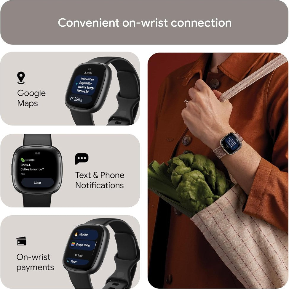 FITBIT Versa 4 Smartwatch | Fitbit watches in Tanzania