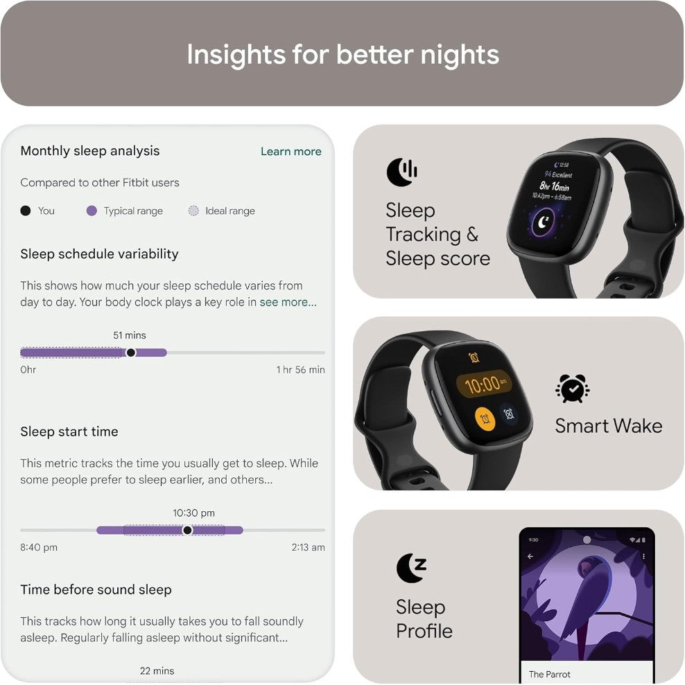 FITBIT Versa 4 Smartwatch | Fitbit watches in Tanzania