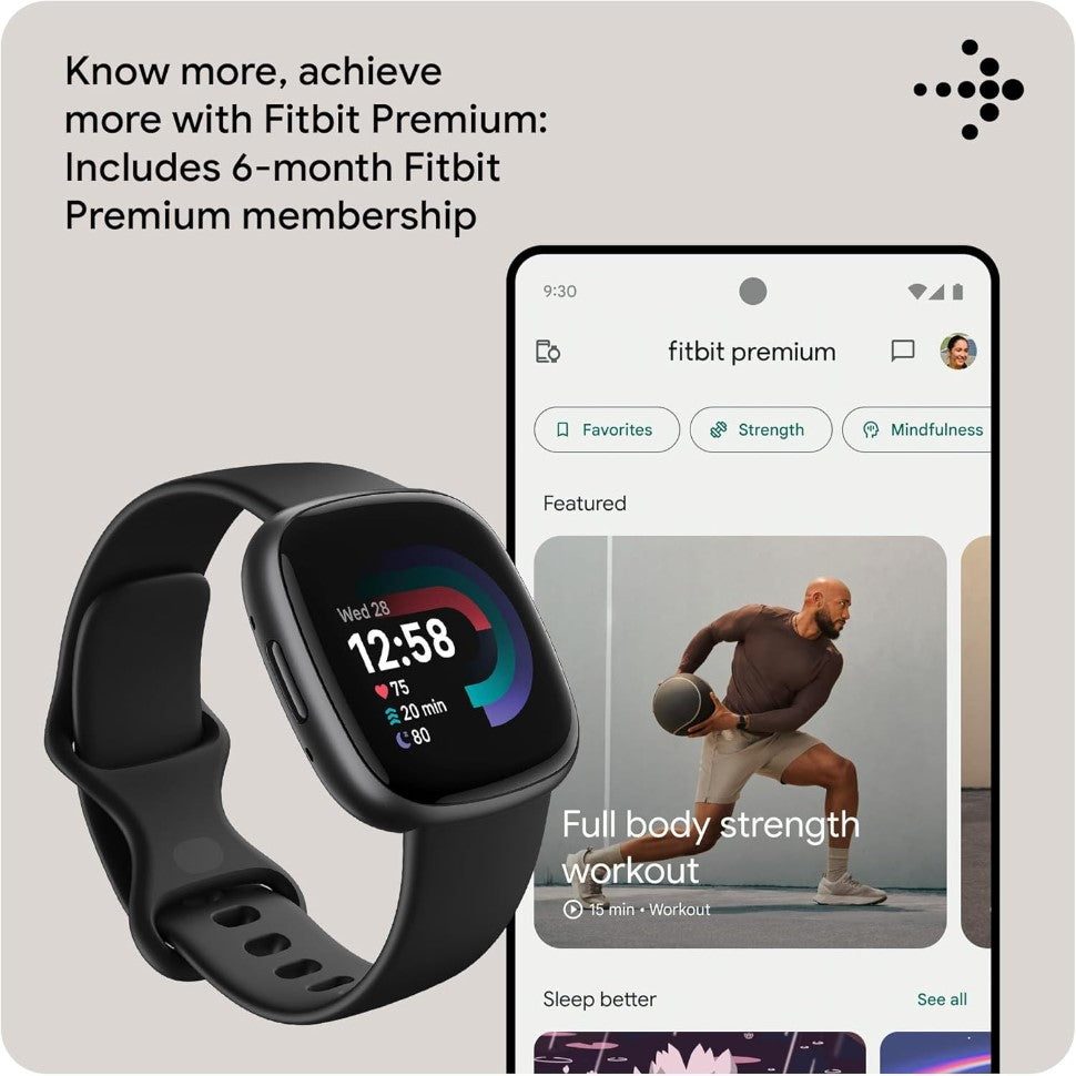 FITBIT Versa 4 Smartwatch | Fitbit watches in Tanzania