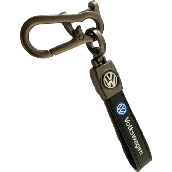Volkswagen Black Leather Belt Keychain | Gift shops in Dar Tanzania