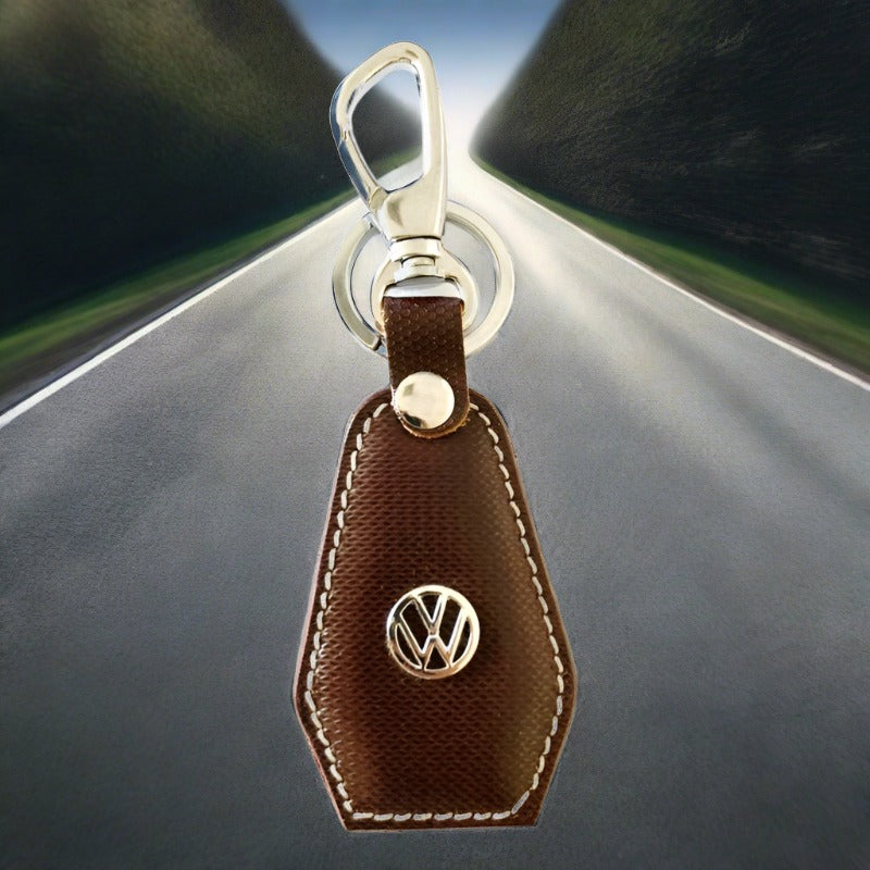 Volkswagen Brown PU Keychain | High Quality keychains in Dar Tanzania