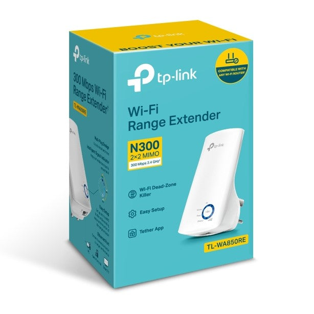 TP-LINK 300Mbps Universal Wi-Fi Range Extender TL-WA850RE