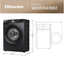 Hisense WD3S1042BB 10.5 kg Washing And Dryer Machine in Dar Tanzania 
