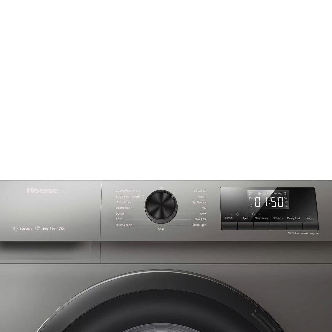 Hisense WFQP7012VMT 7kg Washing Machine in Dar Tanzania 