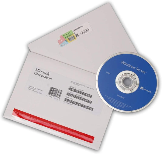 MICROSOFT Windows Server Standard 2019 64Bit English DSP OEI DVD