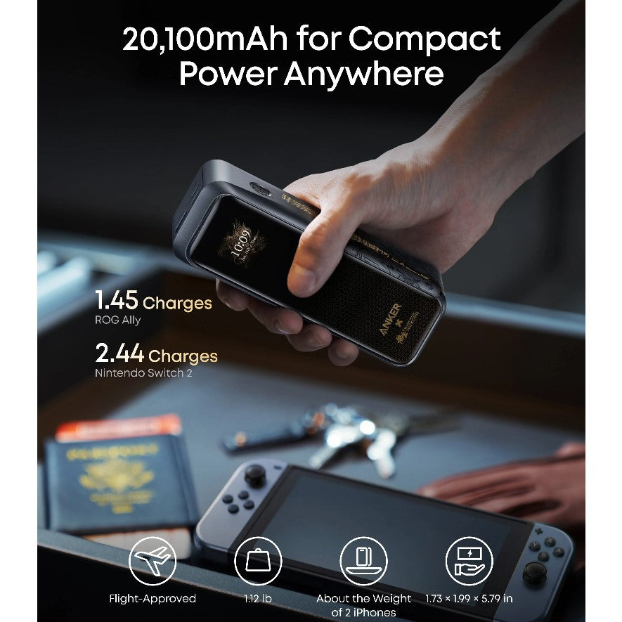 Anker Prime Black Myth: Wukong Edition Power Bank, 20100mAh, A110GP