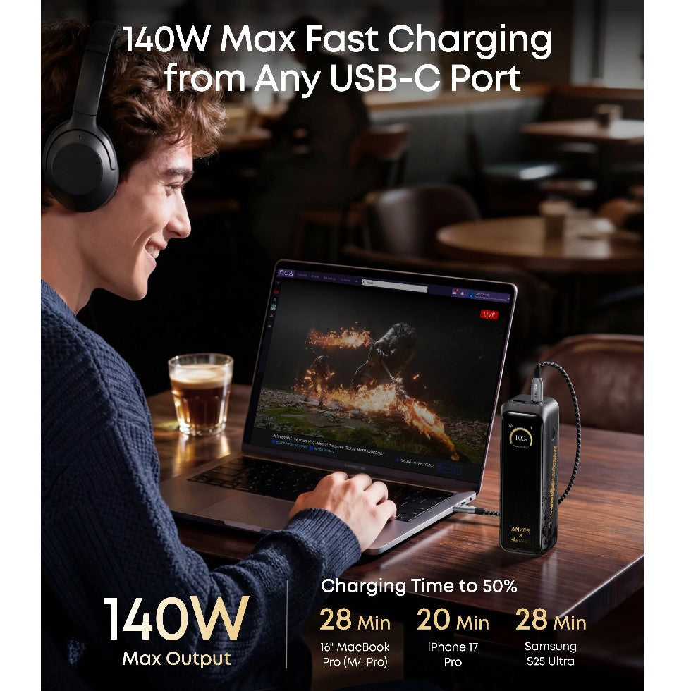 Anker Prime Black Myth: Wukong Edition Power Bank, 20100mAh, A110GP