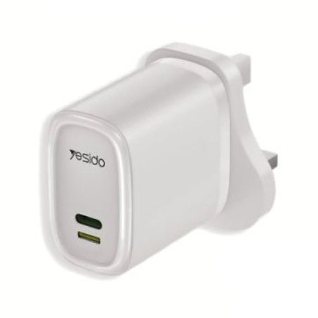 YESIDO 18W, Type-C, Lightning, Wall Charger adapter YC90 | Tanzania