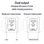 YESIDO Quick Charging PD 65W, Type-C, USB, GaN Wall Charger YC92