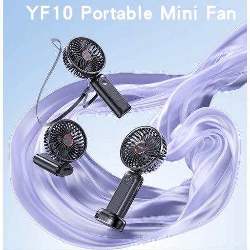 YESIDO 4000mAh Power Bank Fan, Type-C, YF10 | Gadgets in Tanzania