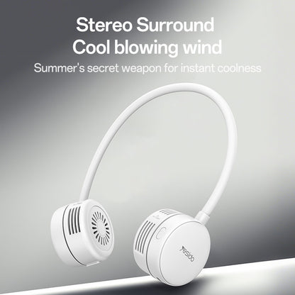 YESIDO Portable Rechargeable Neck Fan, yf17