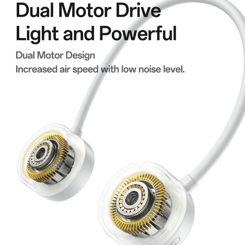 YESIDO Portable Rechargeable Neck Fan, yf17