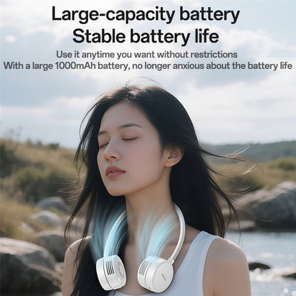 YESIDO Portable Rechargeable Neck Fan, yf17