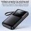 YESIDO 10000mAh, 4 in-built Cables, Power Bank YP71 | Tanzania