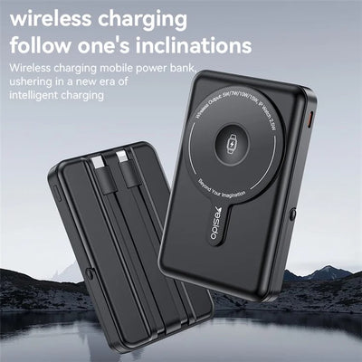 YESIDO Mag, 10000mAh, 22.5W PD, Wireless Power Bank YP72 | Tanzania