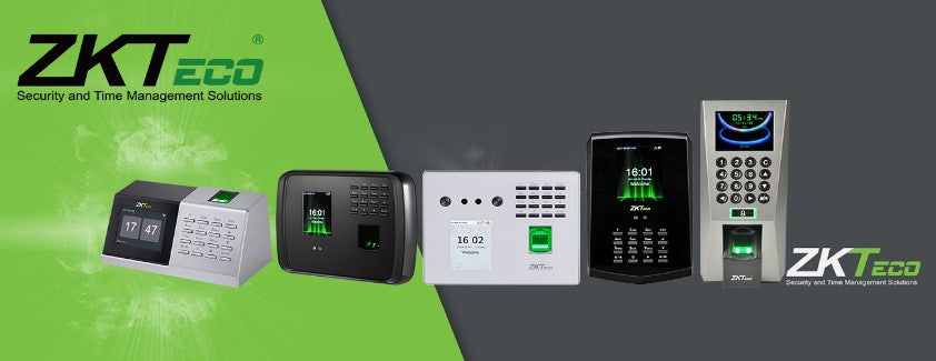 ZKteco biometric access controls and time attendance terminals
