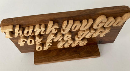 Wooden Bible God Quotation Frame | Gift shops in Dar Tanzania