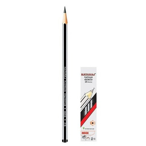 NATARAJ Platinum 2B Extra Dark Pencil | Stationery supplier in Dar