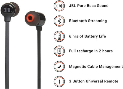 JBL TUNE 115BT Wireless In-Ear Headphones in Dar Tanzania