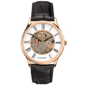 SEKONDA Men Skeleton Leather Watch | Sekonda watches in Dar Tanzania