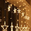12pc Yellow 2.5 Meter Hanging Star Xmas Lights in Dar Tanzania
