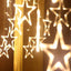 12pc Yellow 2.5 Meter Hanging Star Xmas Lights in Dar Tanzania