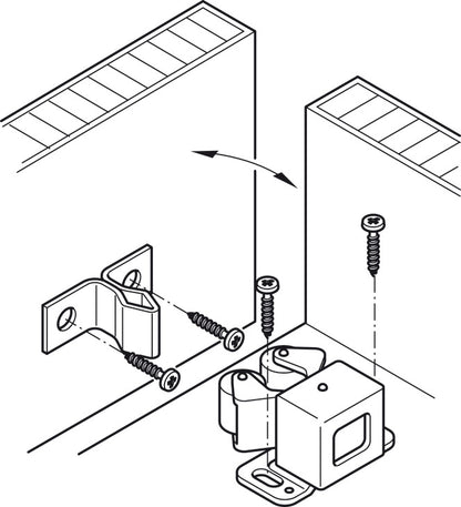 HAFELE Twin Roller Catch | Cabinet catches in Dar Tanzania