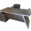 TRIX 160x80x76cm Redwood Melamine Executive Desk With Side Cabinet 
